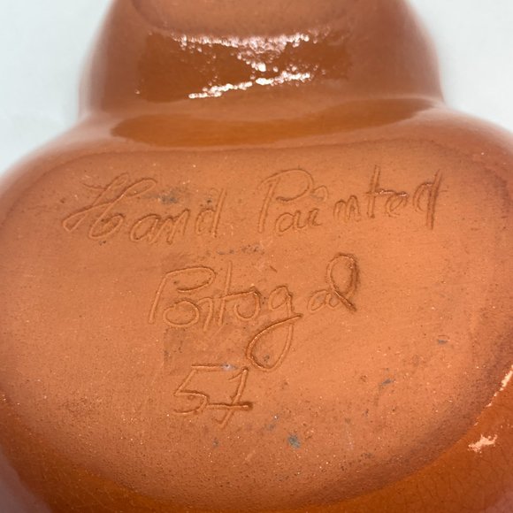 Vintage Olive Dish Handpainted in Portugal ‘58 - Picture 6 of 6